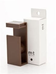 Dispenser magnetico per nastri da 15 mm, colore marrone