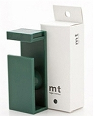 Dispenser magnetico per nastri da 15 mm, colore verde