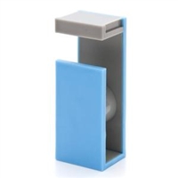 Dispenser magnetico per nastri da 15 mm, bicolore blu e grigio